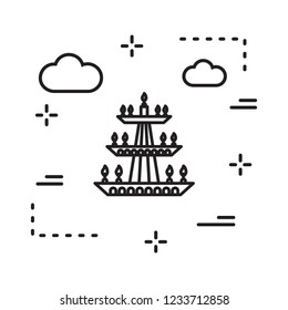 vector icon in creative design with elements for mobile and web applictions. modern trend infographic,logo and pictogram.
