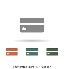 Vector icon credit card 10 EPS . Lorem Ipsum Illustration design