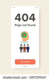 Vector icon of crowd sourced artificial intelligence. Control, management, knowledge. Neuron meshes concept. Can be used for topics like business, cybernetics, psychology