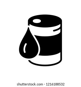 Vector icon for crude