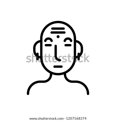 Vector icon for culture
