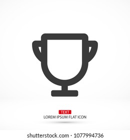 Vector icon cup 10 EPS