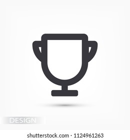 Vector icon cup 10 EPS