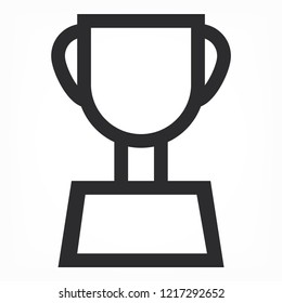 Vector icon cup 10 EPS