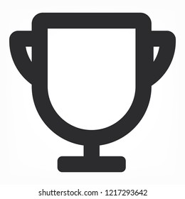 Vector icon cup 10 EPS