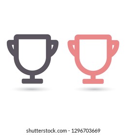 Vector icon cup 10 EPS