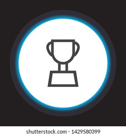 Vector icon cup 10 EPS . Lorem Ipsum Illustration design