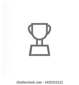 Vector icon cup 10 EPS . Lorem Ipsum Illustration design