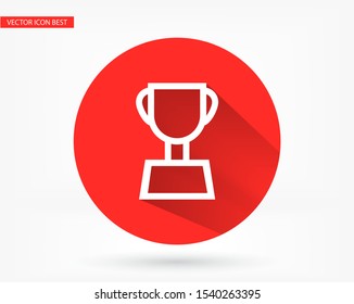 Vector icon cup 10 EPS . Lorem Ipsum Illustration design