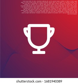 Vector icon cup 10 EPS . Lorem Ipsum Illustration design