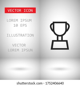 Vektorsymbol-Cup 10 EPS . Lorem-Ipsum-Illustrationsdesign