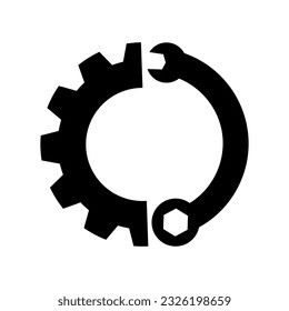 Сustomisation vector icon. customize illustration sign. mechanical symbol. settings logo. Option mark.