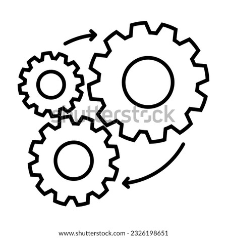 Сustomisation vector icon. customize illustration sign. mechanical symbol. settings logo. Option mark.