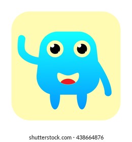 vector icon cute monsters