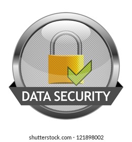 Vector Icon Data Security