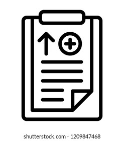 Vector icon design of assignment