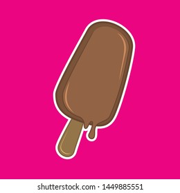 Vector icon design with ice cream theme