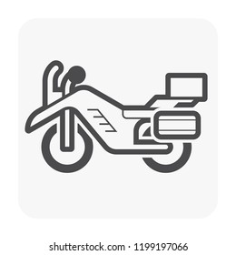 Vector icon design of off-road vehicle.