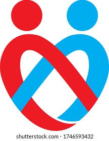 Vector icon design with people