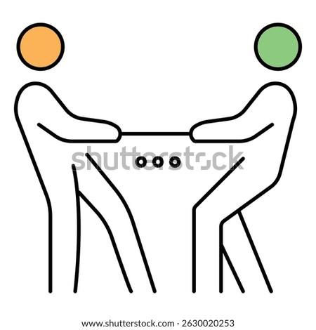 vector Icon design Representing Legal Case and Court Proceedings