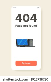 Vector icon of desktop computer with monitor. Computer, pc, technology. Computer games concept. Can be used for topics like modern technology, business, communication
