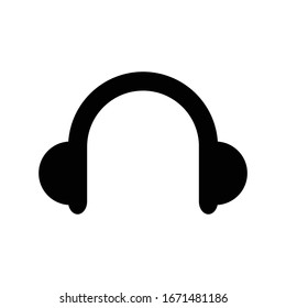 Vector icon of a device to cover ears