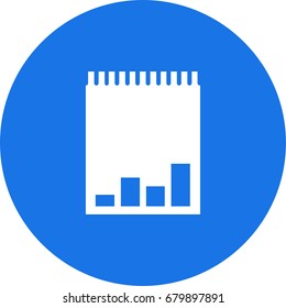 vector icon diagram on paper