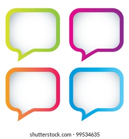 vector icon of the dialogue