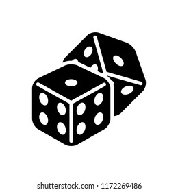 Vector icon for dice