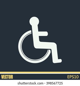 Vector icon disabled 