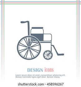 Vector icon disabled