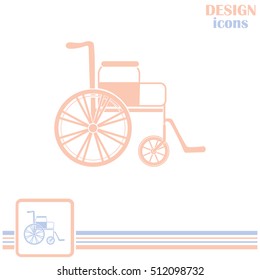 Vector icon disabled