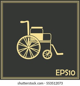 Vector icon disabled