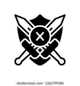 Vector Icon Disarm Stock Vector (Royalty Free) 1262799385 | Shutterstock