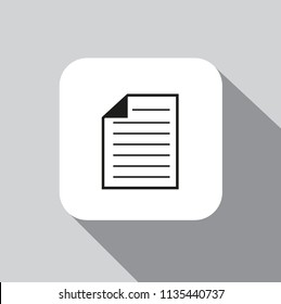 vector icon document