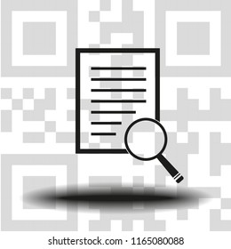 vector icon document