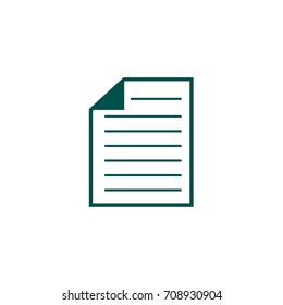 vector icon document
