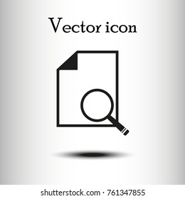 vector icon document
