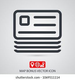 Vector icon documents