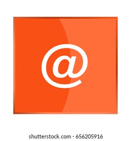Vector icon dog, mail, and  e-mail
