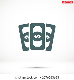 Vector icon  dollar  10 EPS
