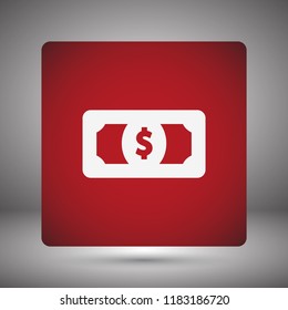 Vector icon  dollar  10 EPS