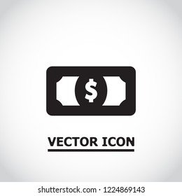 Vector icon  dollar  10 EPS