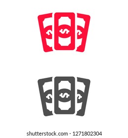 Vector icon  dollar  10 EPS