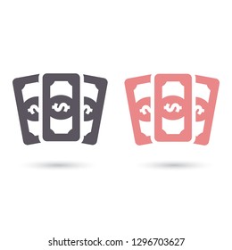 Vector icon  dollar  10 EPS
