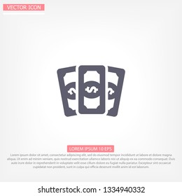 Vector icon  dollar  10 EPS
