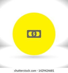 Vector icon dollar 10 EPS . Lorem Ipsum Illustration design