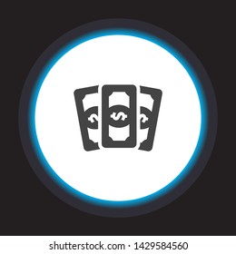Vector icon dollar 10 EPS . Lorem Ipsum Illustration design