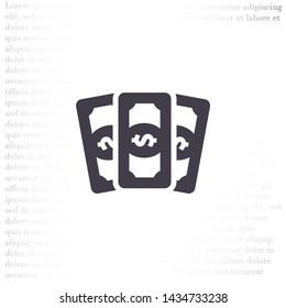 Vector icon dollar 10 EPS . Lorem Ipsum Illustration design