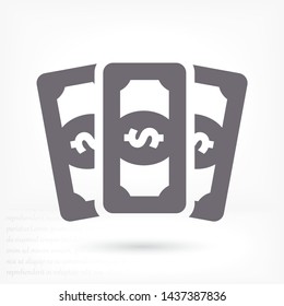 Vector icon dollar 10 EPS . Lorem Ipsum Illustration design